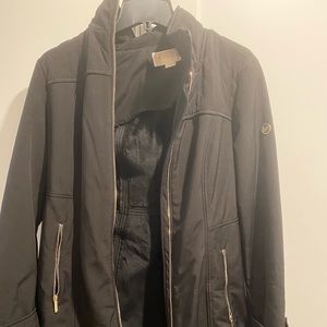 Michael Kors hooded raincoat size medium